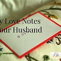 Notes for Husband
