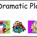 Dramatic Play in Preschool Black and White