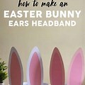 Easter Bunny Ears Headband Craft