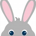 Easter Bunny Head Clip Art No Background