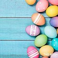 Easter Virtual Background with Black Baby