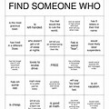 Find Someone Who