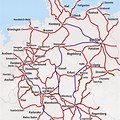 Germany Train System Map