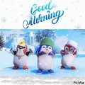 Good Morning Penguins and Hot Chocolate