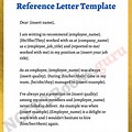 Reference Letter