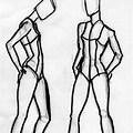 Line Drawings Human Form