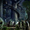 Lord of the Rings the Elven Forest