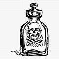 Poison Bottle Drawing