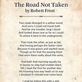 Print Robert Frost Road