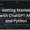 Chatgpt Example Code
