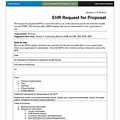 For Proposal RFP Template