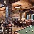 Rustic Wood Man Cave W… 