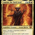 Sauron The Dark Lord MTG Card