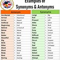 Antonyms