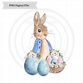 Watercolor Easter Peter Rabbit