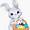Cute Easter Bunnies Clip Art