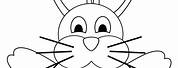 A4 Size Easter Bunny Template