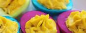 Easter Dishes Recipes Colored Deviled Eggs