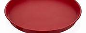 Large Round Tray Red