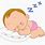 Baby Sleep Clip Art