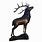 Bronze Deer Figurines