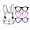 Bunny with Glasses SVG