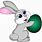 Clip Art of Easter Bunny