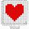 Crochet Heart Graph Pattern