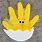 Easter Chick Handprint