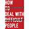 How to Deal with Vexing People Book