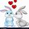 Rabbit Love Cartoon