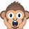 Shocked Monkey Emoji