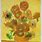 Sunflowers Van Gogh Watercolor
