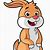 Cartoon Rabbit Standing