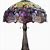 Purple Tiffany Table Lamps