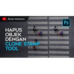 Menghapus dengan Teknik Clone