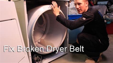 Broken Drive Belt Samsung Dryer