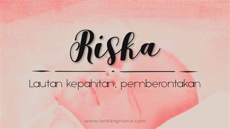 arti nama Riska di indonesia