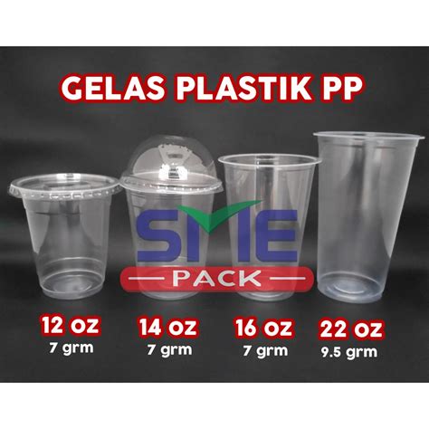 Mengurangi Penggunaan Gelas Plastik 12 Oz