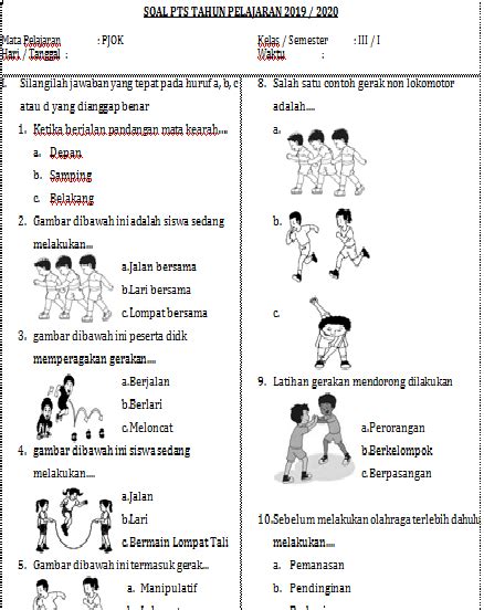 Pentingnya Disiplin Dalam Olahraga bagi Siswa Kelas 11 Semester 2