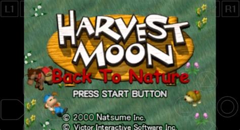 Bermain Harvest Moon Back to Nature di Android