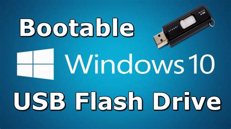 Bootable USB/DVD Windows 10