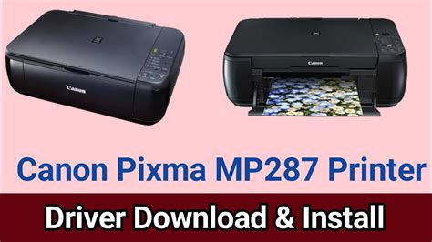 Canon MP287 troubleshoot problems