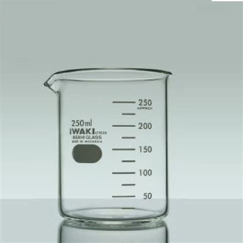 Praktikum Kimia 250 ml gelas