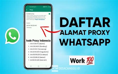 Proxy untuk WhatsApp di iPhone