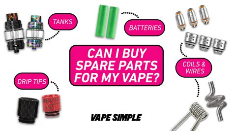 vape kit spare parts