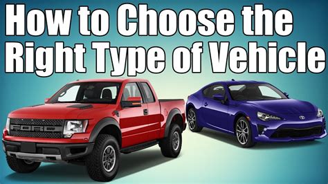 Choosing the Right Car