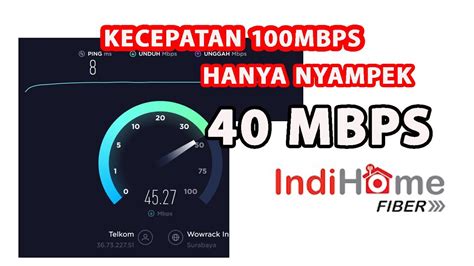Berapa GB untuk Kecepatan Internet 100 Mbps di Indonesia?