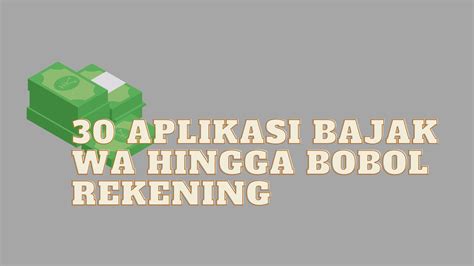 Alternatif Lain Selain Menggunakan Aplikasi Bajak WA