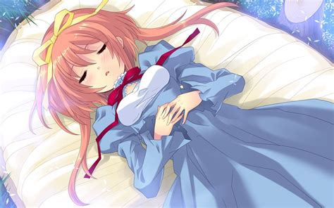 Anime Girl Sleeping